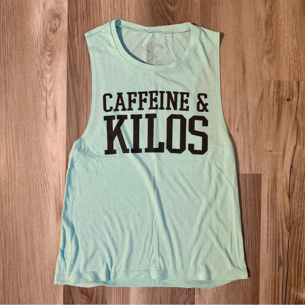 Women’s Size Small Caffeine & Kilos Tank